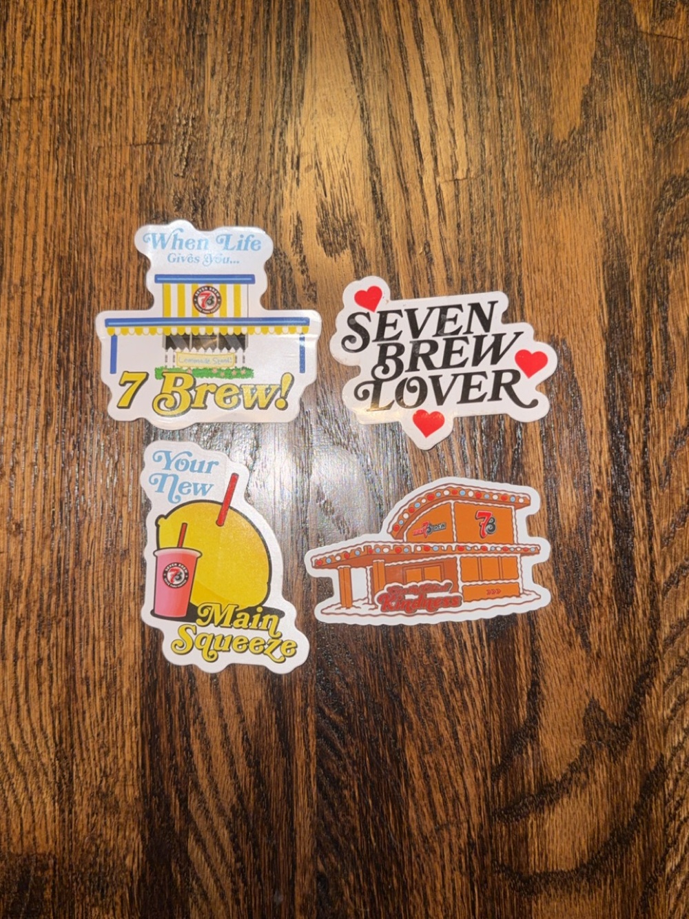 7 Brew Stickers